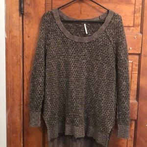 Olive Green Free People Sweater